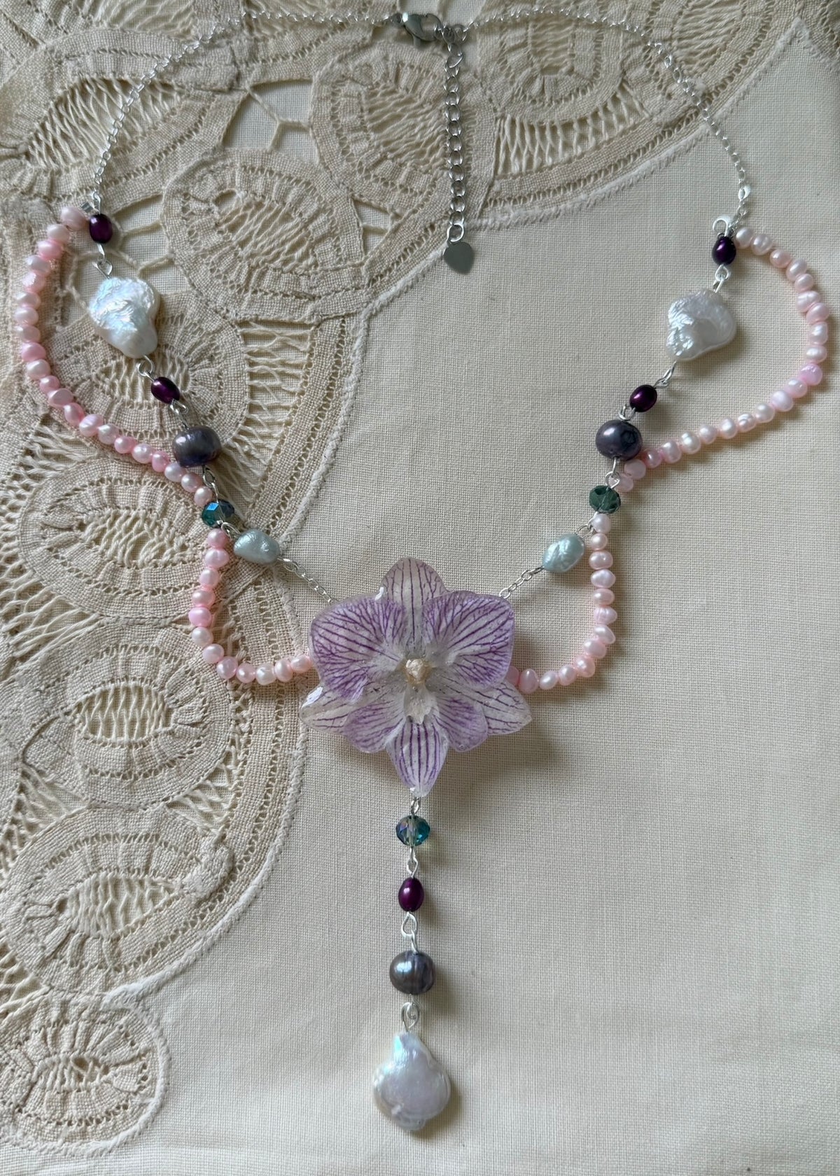 Orchid Reverie Necklace